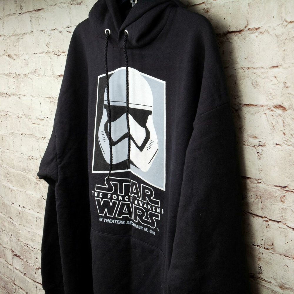 Star Wars The Force Awakens Black Hoodie Sweatshirt